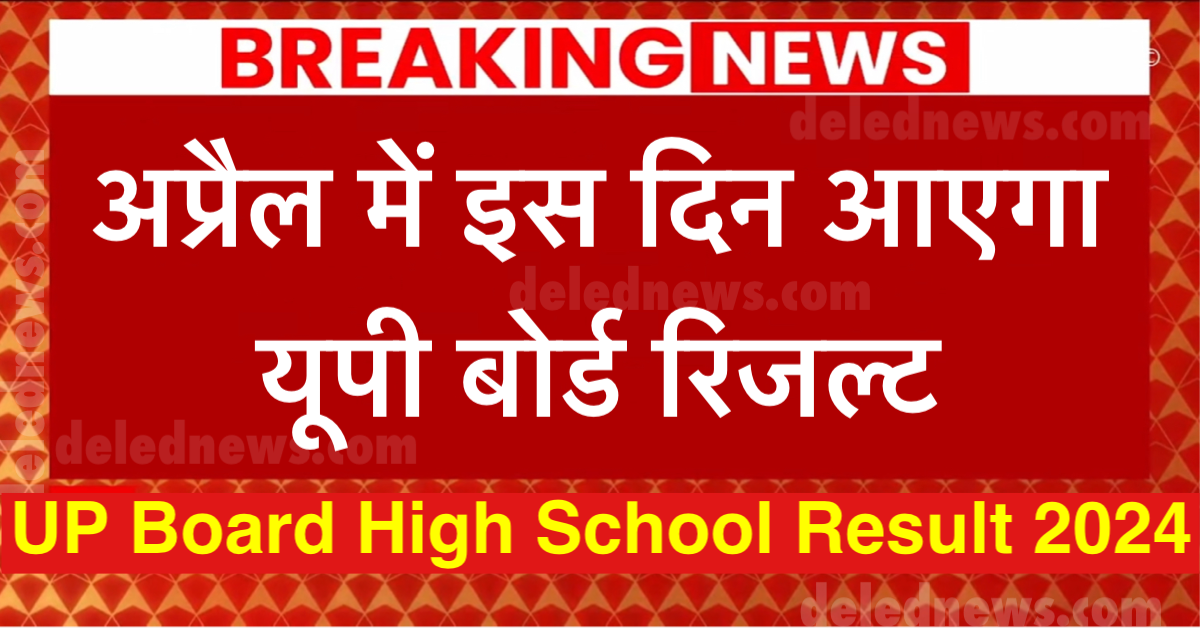 UP Board High School Result 2024